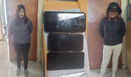 Presuntas ladronas fueron trasladadas a la comisaría de Yanahuara.