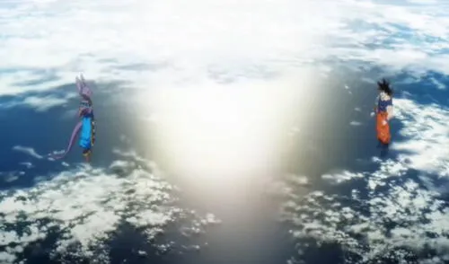 En Dragon Ball Super Bills y Goku llevarán su lucha al espacio exterior Al fondo hay sitio