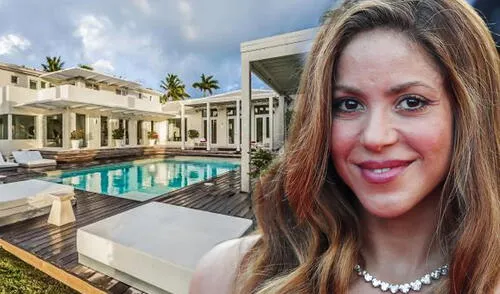 cómo es la Mansión de Shakira - Miami Beach