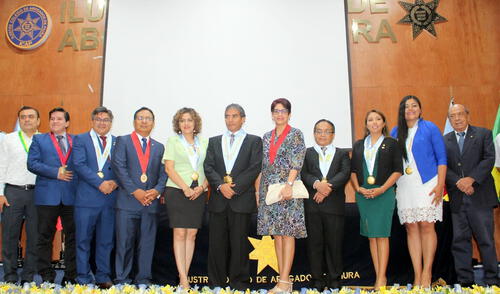 Además, se inauguraron los nuevos espacios del Colegio de Abogados de Piura. Foto: difusión Además, se inauguraron los nuevos espacios del Colegio de Abogados de Piura. Foto: difusión