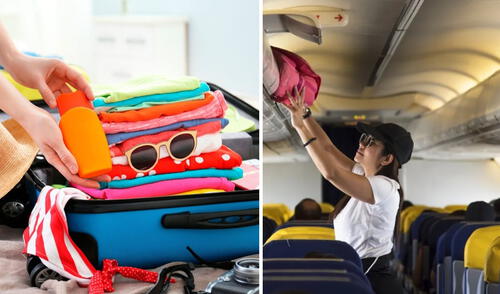 Estas cosas sí tenías permitido llevar en tu equipaje de mano de avión, y no lo sabías