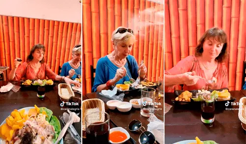 Mujeres francesas prueban ceviche por primera vez y sus reacciones cautivan a miles