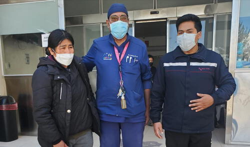 Aliviados. Padres de menor vivieron momentos de angustia. Foto: La República larepublica.pe