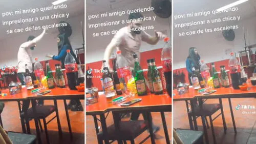 Joven trata de impresionar a una chica al bailar saya y sucede lo peor: “Se llama el pasito mortal"