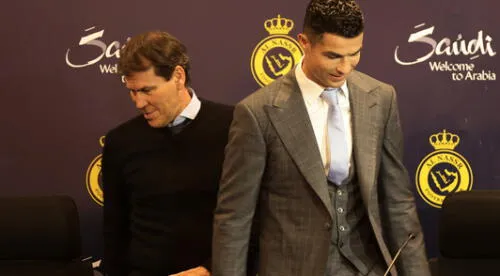 Cristiano Ronaldo pasó poco más de 3 meses como pupilo de Rudi García. Foto: Al-Nassr Cristiano Ronaldo, Rudi García