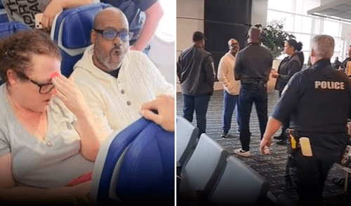 El hecho ocurrió durante un vuelo con rumbo a Orlando, Florida (Estados Unidos). Foto: composición LR/mjgrabowski/TikTok El hecho ocurrió durante un vuelo con rumbo a Orlando, Florida (Estados Unidos).