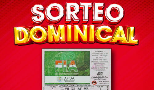 Lotería Nacional de Panamá | Lotería de hoy | Sorteo Dominical | Panamá