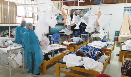 Incremento de casos de dengue. Foto: La República/Archivo. Dengue 2023.