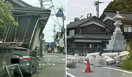 Sismo en Japón