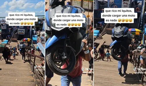 Miles de usuarios quedaron impresionados con las imágenes. Foto: composición LR/captura de TikTok/@pasgon33 tiktok, viral