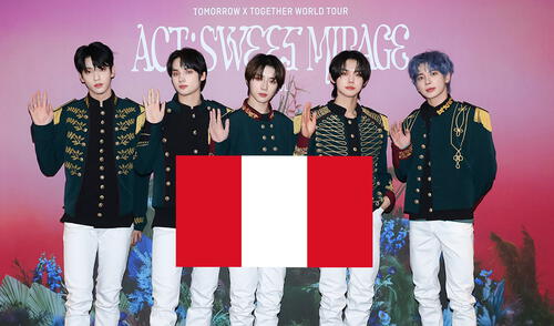 TXT es un grupo de k-pop formado por Huening Kai, Yeonjun, Soobin, Beomgyu y Taehyun. Foto: composición LR/HYBE TXT
