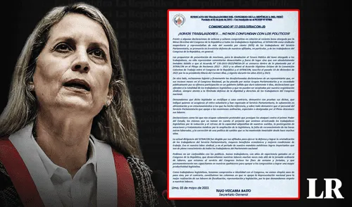 En el comunicado también se refirieron a las declaraciones de Héctor Valer. Foto: composición LR/Fabrizio Oviedo En el comunicado también se refirieron a las declaraciones de Héctor Valer