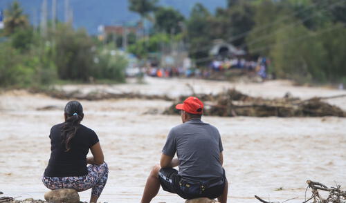 Se presentan constantes precipitaciones en las regiones del norte. Foto: La República lluvias en el norte