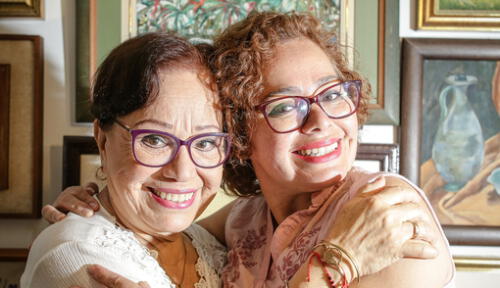 Actriz Haydeé Cáceres