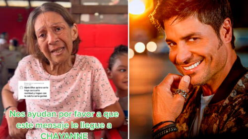Mujer con cáncer terminal revela que su último deseo es conocer a Chayanne: "Que me traiga una cobija"