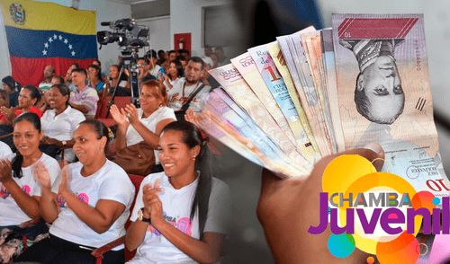 Chamba Juvenil registro inscripcion