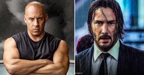 Keanu Reeves perdió un importante papel en "Fast X". Foto: composición LR/ Universal Keanu Reeves fuera de Rápidos y furiosos 10