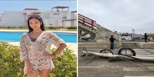 El accidente fue provocado por un camión. Foto: El Popular Cañete