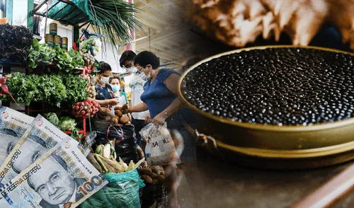Este es el precio del kilo de caviar en Lima, Perú. Foto: composición de LR/Bon Viveur/difusión Caviar precio en Perú