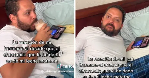 TikTok viral | chocolatada | leche materna
