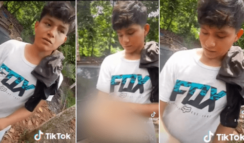Piden apoyo para joven pucallpino. Foto: composición LR/captura de TikTok/@ElChicoDeLasNoticias Ucayali