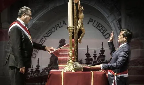 Federico Tong conformó el gabinete ministerial de Merino y ahora se integra a la Defensoría. Foto: composición LR Defensoría del Pueblo