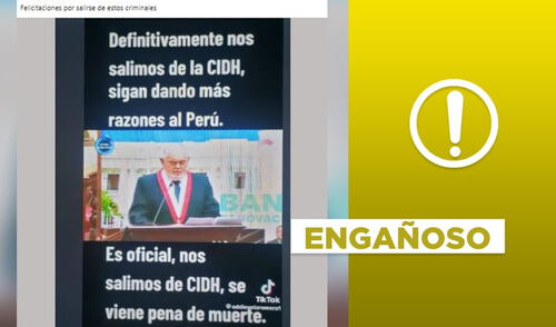 El Perú no se salió “oficialmente” de la Corte Interamericana de Derechos Humanos.