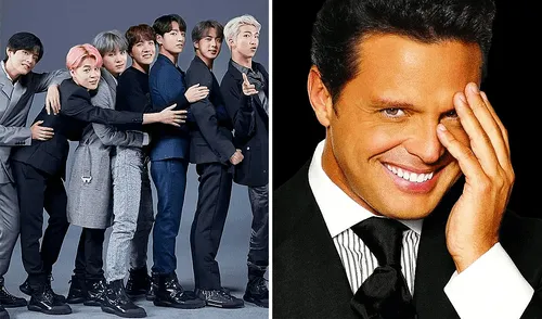 BTS y Luis Miguel cuentan con gran cantidad de fans alrededor del mundo. Foto: composición LR/BIGHIT/Glamour México BTS y Luis Miguel cuentan con gran cantidad de fans alrededor del mundo