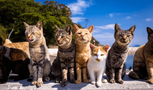 Isla Aoshima, Japón