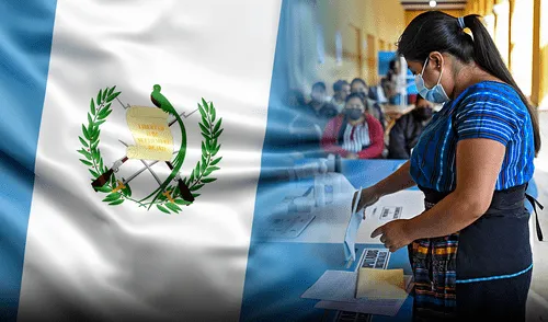 Comienza el conteo de votos en Guatemala. Foto: composición LR/EFE Elecciones en Guatemala