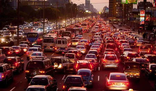 Congestión vehicular