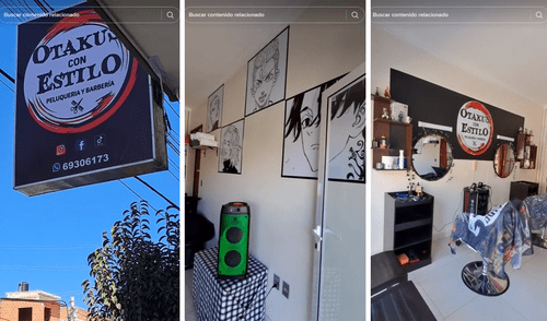 El video cuenta con 1,8 millones de reproducciones en TikTok. Foto: composición LR/TikTok/@otakusconestilo Joven emprendedor sorprende con barbería para otakus: "Quiero el corte de Krillin" | Otakulife | Animes | Demon Slayer | Kimetsu no Yaiba | TikTok