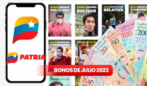 bonos que se pagan en julio 2023 | plataforma patria | venezuela