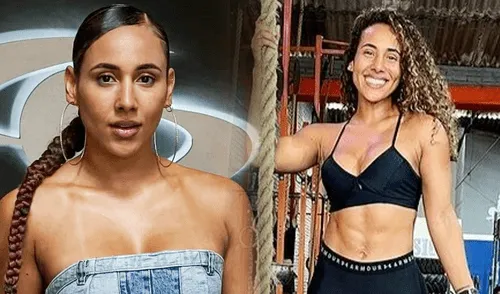 'Guijara', concursante del equipo Beta, fue sentenciada en el último capítulo de "Desafío the box". Foto: composición LR/La Guijara Hoy.com/ Soho Desafío The Box| Caracol TV| Colombia