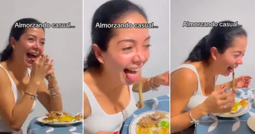 Mujer/hueso/almuerzo