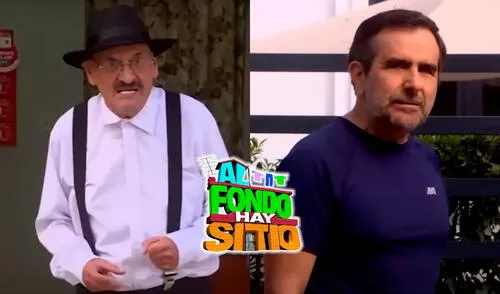 Don Gilberto enfrentó a Diego con tal de defender a su familia de sus insultos. Foto: composición LR/América TV Don Gilberto se harta de Diego Montalbán y lo llama sonso, en "Al fondo hay sitio".