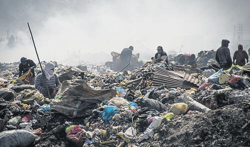 Cierre. Botadero de El Milagro ha excedido su vida útil. Foto: difusión larepublica.pe