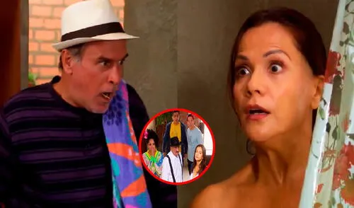 Los Gonzales quieren botar a Koky por ver desnuda a 'Charo'. Foto: composición LR/América TV Los Gonzales quieren botar a Koky por ver desnuda a 'Charo' en Al fondo hay sitio