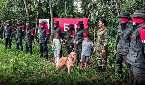ELN, Karina Ramírez, Colombia