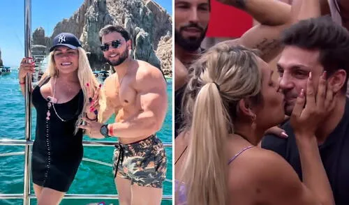 ¿Nicola Porcella o Marlon Colmenárez? Ambos influencers vienen siendo vinculados con Wendy Guevara. Foto: composición LR/Instagram wendy guevara