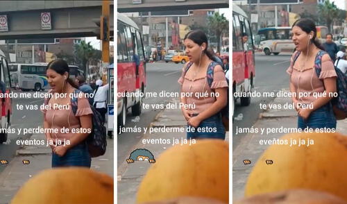 joven canta a viva voz en paradero, viral, video viral, TikTok