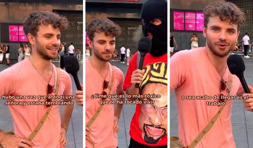 El joven acababa de llegar a España cuando vivió esta incómoda situación. Foto: composición LR / capturas de TikTok / @TheClaiton argentino, discriminación, España, viral, TikTok