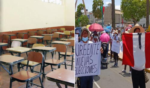 Clases escolares en Tacna.