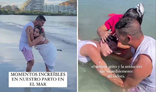 parto bajo el agua, Viral, TikTok, Venezuela