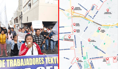 'Marcha Nacional': ¿se han cerrado avenidas y calles por las protestas contra Dina Boluarte?