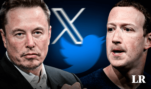 Elon Musk anunció que la pelea será retrasmitida por X (antes llamada Twitter). Foto: Composición LR / Jazmin ceras Mark Zuckerberg, Twitter