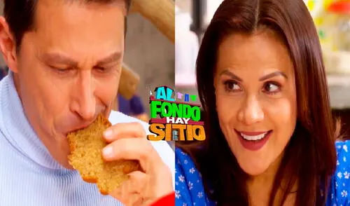 'Tony' Beteta probó el chifón 'crudivegano' de 'Charo' en 'Al fondo hay sitio'.