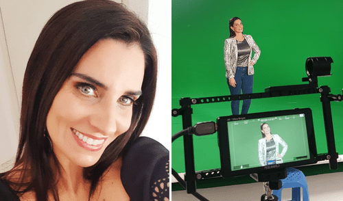 Laura Borlini está enfocada en su trabajo como psicóloga.