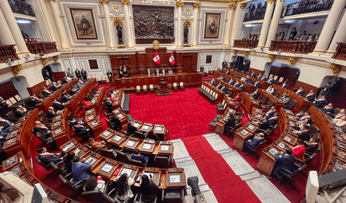 La sesión del Pleno del Congreso se realizará a partir de las 9.00 a. m. Foto: Congreso de la República Congreso | comisiones