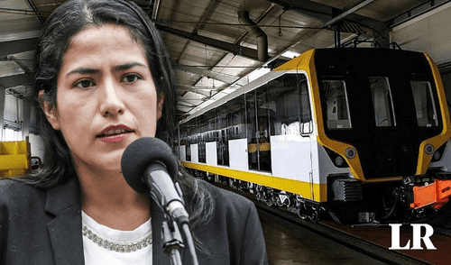 La titular del MTC se pronuncia sobre la Línea 2 del Metro de Lima. Foto: composición LR / Fabrizio Oviedo MTC | Línea 2 del Metro de Lima